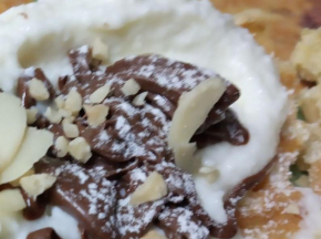 Waffel ricotta e nutella