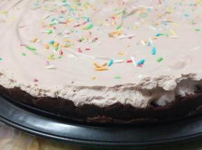 Torta panna e nutella