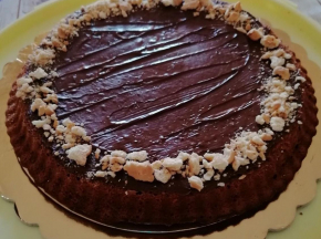 crostata morbida al cioccolato