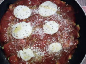 Parmigiana di zucchine in padella