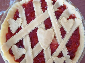 Crostata con Marmellata di fragole