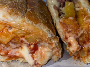 pane imbottito al forno