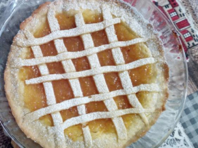Crostata con marmellata di mandarini