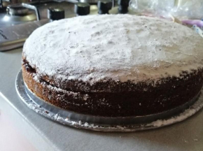 Torta al cioccolato fondente senza burro