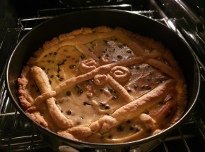 Crostata ricotta e gocce di cioccolato