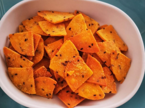 Chips di zucca