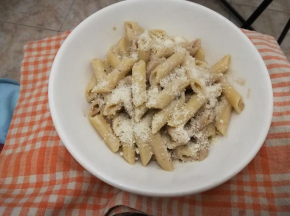 Penne con lo stracchino