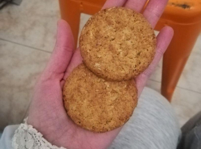 Biscotti integrali con avena