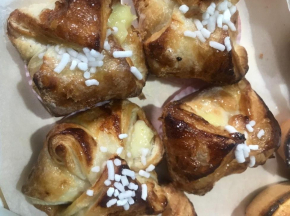 Sfogliatine mele e crema