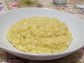 Risotto allo zafferano con moulinex companion xl
