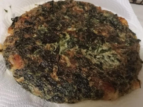 Frittata spinaci e asiago
