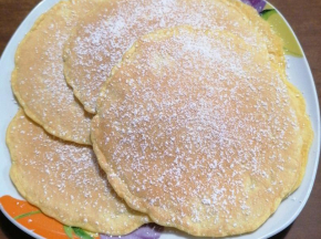 Pancakes al cocco