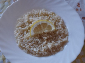 Risotto al limone