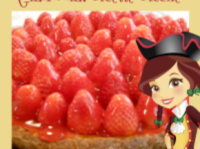 crostata di ricotta e fragoloni