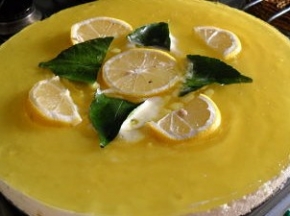 TORTA MOUSSE DI LIMONE