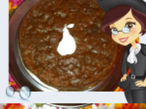 torta cioccolato e pere