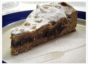 torta cioccolato e pere