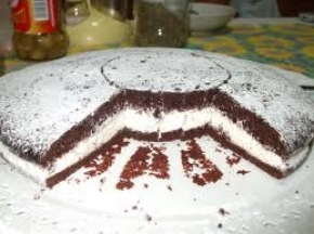 Torta kinder fetta al latte