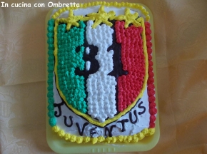 Torta scudetto Juventus 2012-2013
