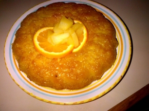 Creme Caramel di mele