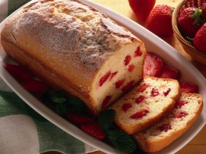 plumcake alle fragole