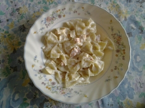 Farfalle al salmone