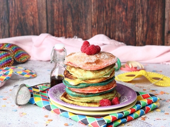 Pancakes arcobaleno