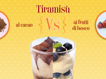 Tiramisù: al cacao o ai frutti di bosco?