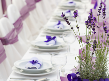Decorazione della tavola: nuove tendenze per la wedding table
