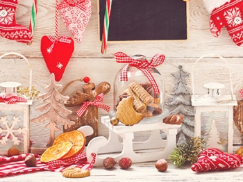 Decorare la tavola delle feste in stile shabby chic