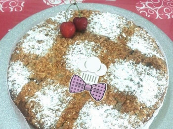 Sbriciolata con ricotta al profumo di nutella...