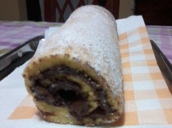 Gustoso Rotolo alla Nutella