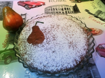 TORTA PERE E CIOCCOLATO