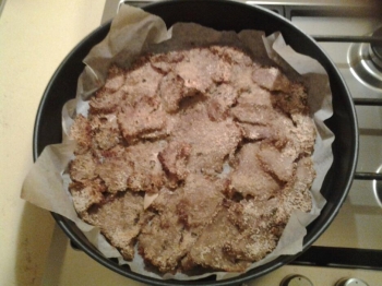 Funghi impanati al forno