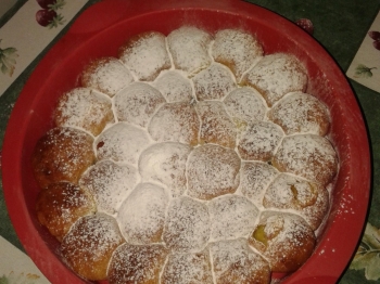 Danubio con crema pasticcera