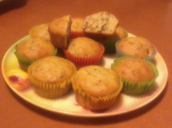 Muffin con prugne secche e noci di SACRE