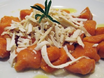 Gnocchi di zucca alla ricotta