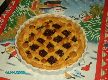 CROSTATA PERE E CIOCCOLATO