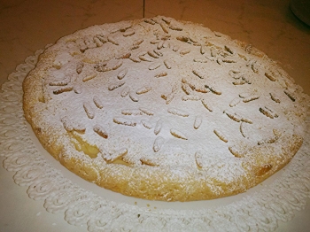 torta crema e pinoli