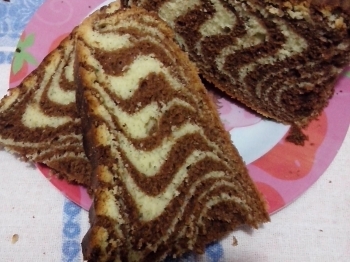 Torta zebrata