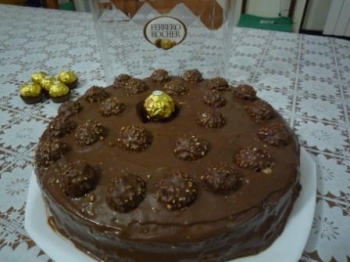 Torta Ferrero Rocher (Per il Ricettario)