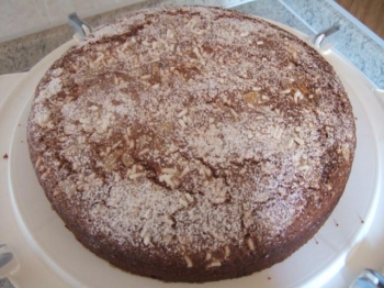 Torta yogurth cioccolato e mandorle