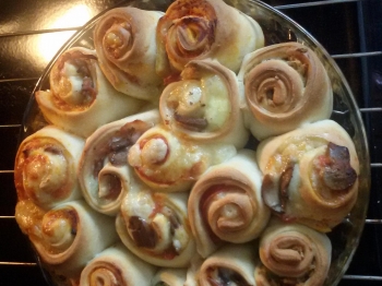 Torta di rose salata