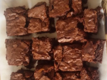 Brownie con mandorle