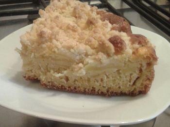 Torta di mele con crumble