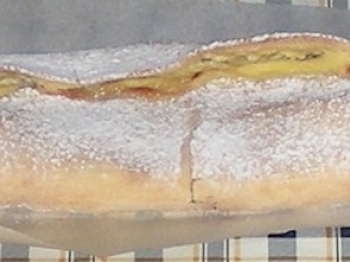 strudel alla crema pasticcera al limone e ricotta