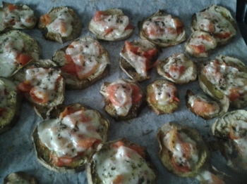 PIZZETTE DI MELANZANE