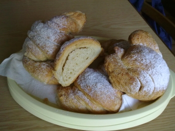 croissant sfogliati al burro