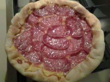 QUICHE AL SALAME