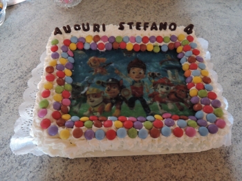Torta paw patrol